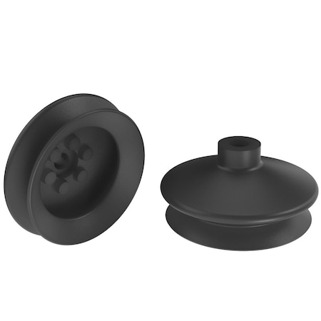 Fipa Bellows vacuum cup diam. 63 mm, NBR black 23.063.244.1